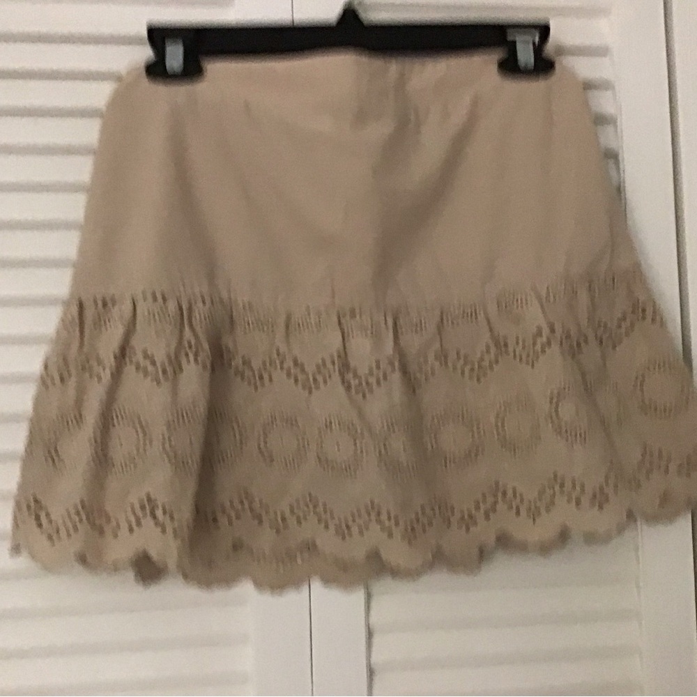Urban Romantics Beige Skort